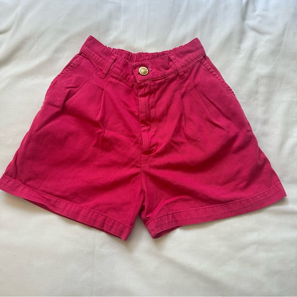 Big Bud Press Pink Trouser Shorts